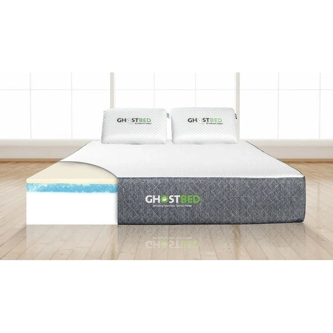 11-Inch Cooling Gel Memory Foam Mattress with Breathable Latex Layer